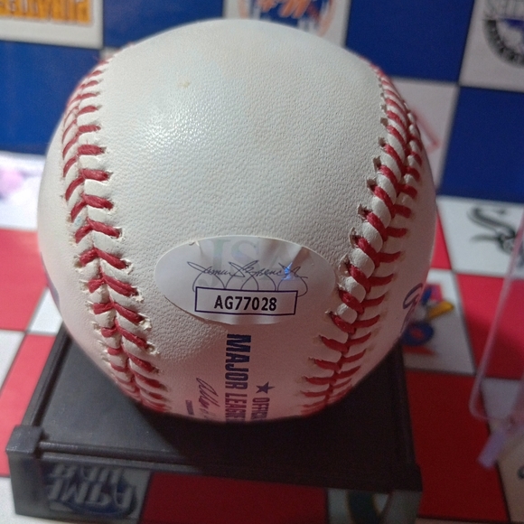 Jordan Zimmerman certified Autographed baseball (stand not included) - Picture 6 of 7